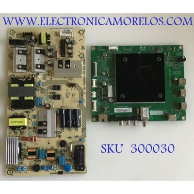 KIT DE TARJETAS PARA TV INSIGNIA / NUMERO DE PARTE MAIN XICB01K013 / XICB01K0130 / 715G9566-M01-B00-005T / NUMERO DE PARTE FUENTE PLTVHW321XAGN / 715G8967-P01-005-003M / PANEL TPT550U2-D072.L REV.S02B / DISPLAY ST5461D07-2 VER.2.2 / MODELO NS-55DF710NA19